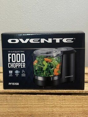 Ovente Electric Food Chopper, 1.5 Cup, NWT